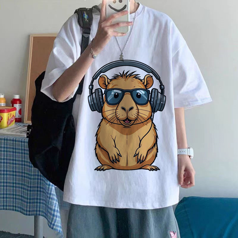 Funny Mange Printed Shirt Cart - Vintage Fashion Eu recension och pris