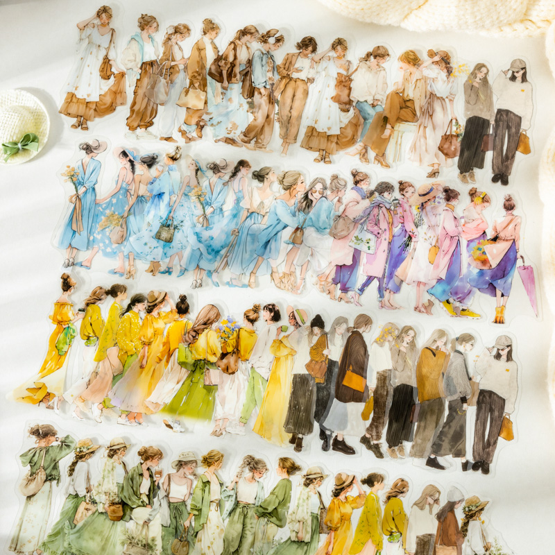 JIANQI 20 pcs/pack Vintage Cha - Vintage Fashion Journal recension och pris