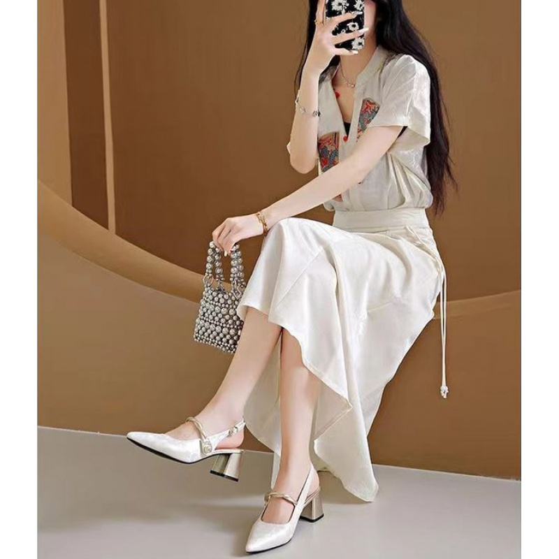 New Chinese-style elegant sati - Vintage Fashion In Chinese recension och pris