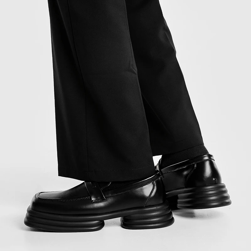 Men Zipper Patent Leather Incr - Vintage Fashion Japan recension och pris