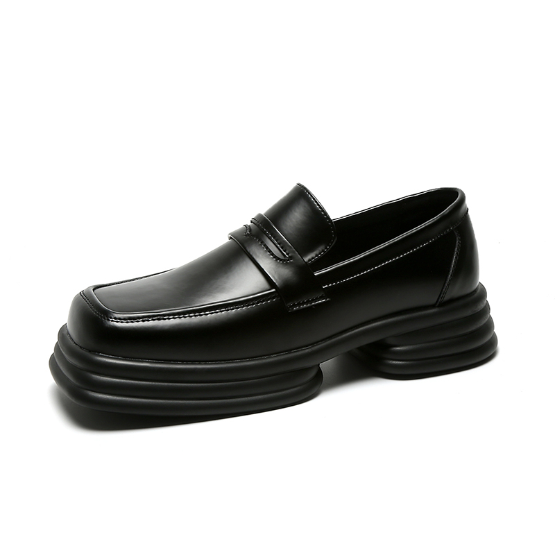 Men Zipper Patent Leather Incr - Vintage Fashion Japan recension och pris