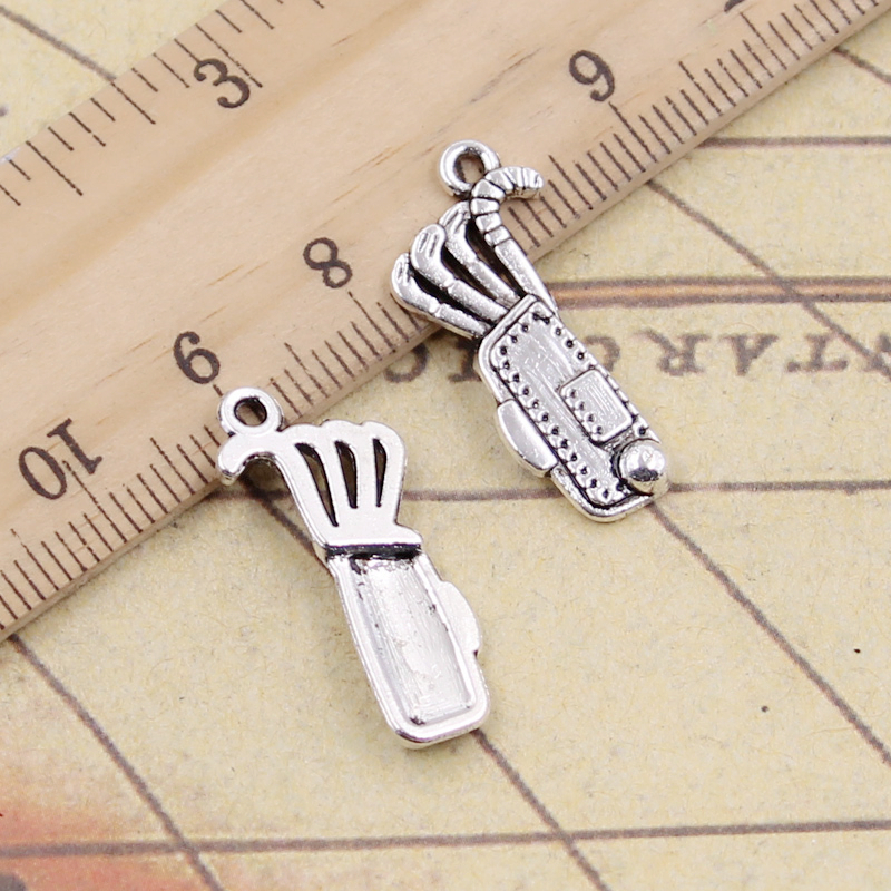 20pcs Charms Golf Bag Clubs 25 - Vintage Fashion Club Photos recension och pris