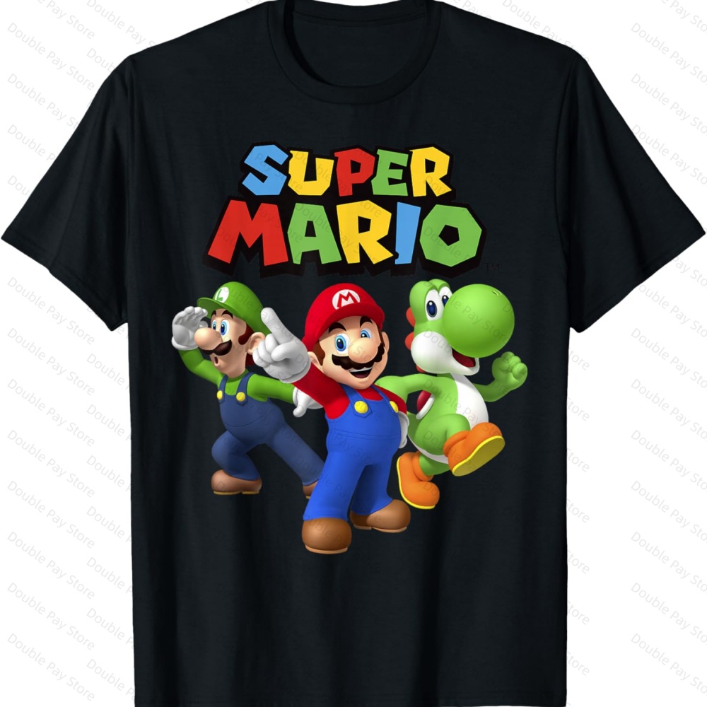 Super Mario T shirt Luigi Yosh - Vintage Fashion Japan recension och pris