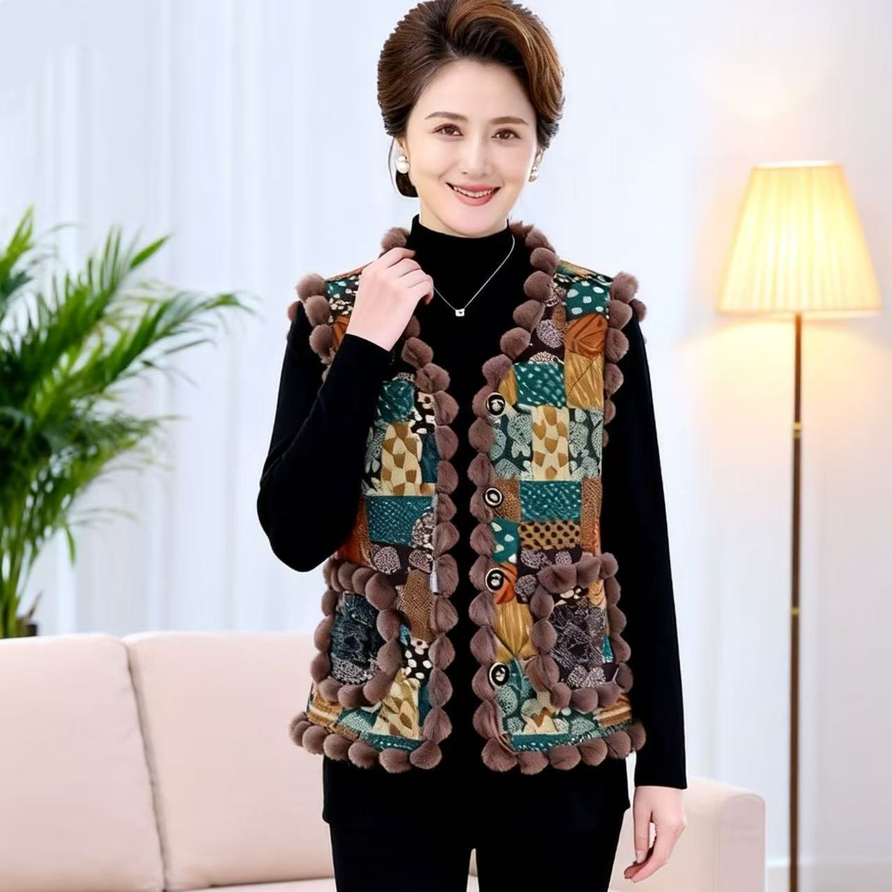 New Chinese Style Vest Tops Wo - Vintage Fashion Style Female recension och pris