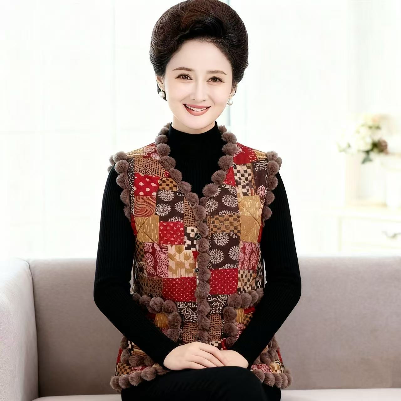 New Chinese Style Vest Tops Wo - Vintage Fashion Style Female recension och pris