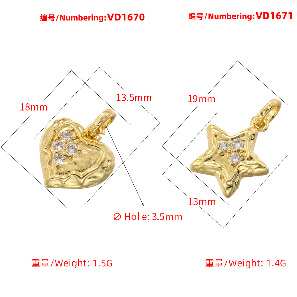ZHUKOU 18K Golden-plated Inlai - Vintage Fashion Pieces recension och pris